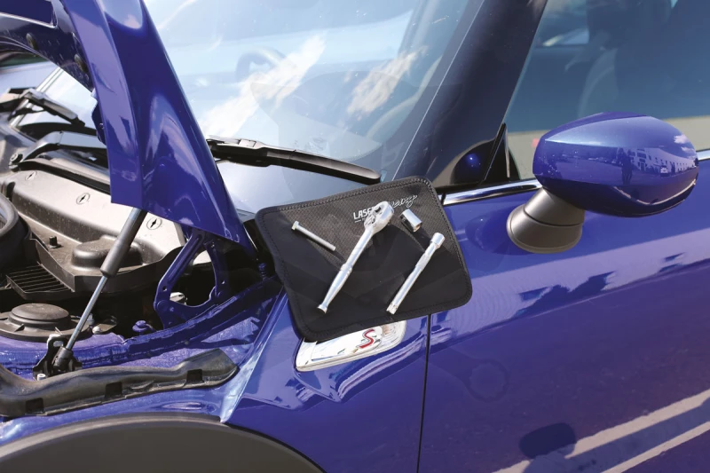 Mágneses szerszámtartó - 300x210 mm fekete - Laser