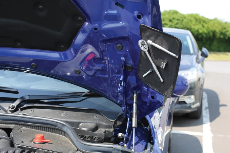 Mágneses szerszámtartó - 300x210 mm fekete - Laser