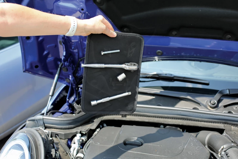 Mágneses szerszámtartó - 300x210 mm fekete - Laser