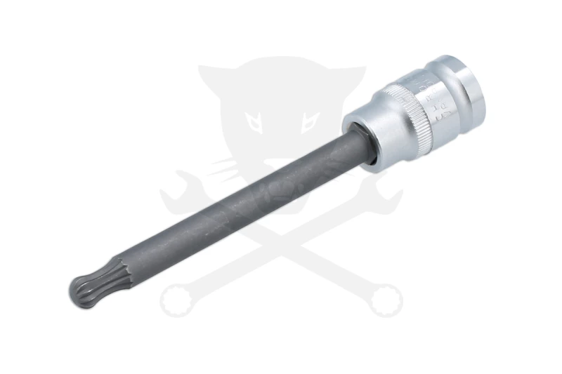 Rátűzőkulcs - crowa+bit 1/2" XZN - Spline M10 x 140 mm BGS