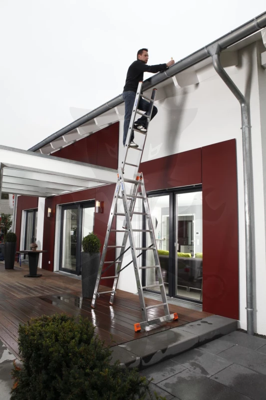 Létra ALU létrafokos sokcélú álló 3x10 fokos - Krause Monto TRIBILO