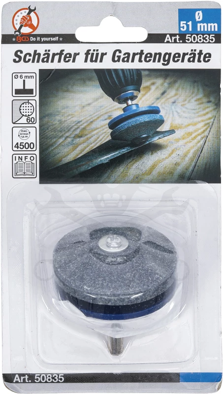 Szerszám élező - kerti szerszámok, fűnyírókések élezéséhez -Kraftmann