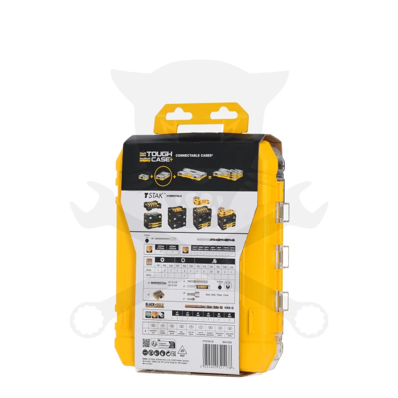 Bit készlet 100 db-os TOUGHCASE tárolóban