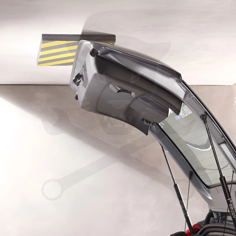 Fényezés és falvédő öntapadó szivacs garázsba 2 db=1 pár 50x25x2,5 cm