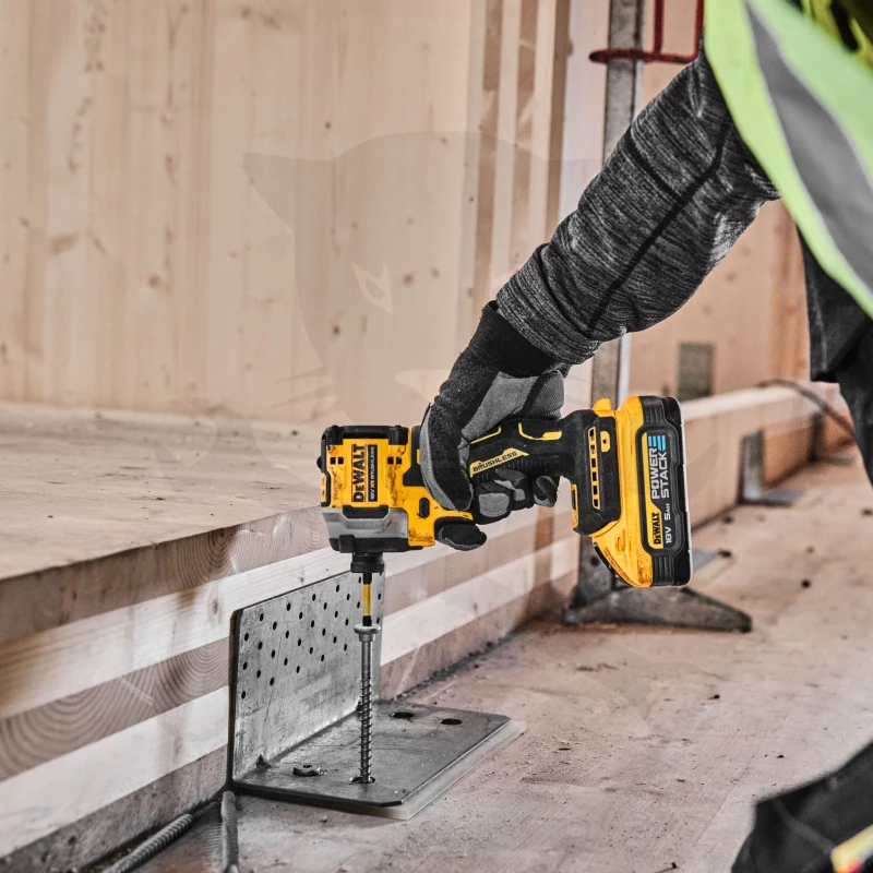 Ütvefúró-csavarbehajtó, akkus 18V 2db 5.0+1.7Ah -POWERSTACK-