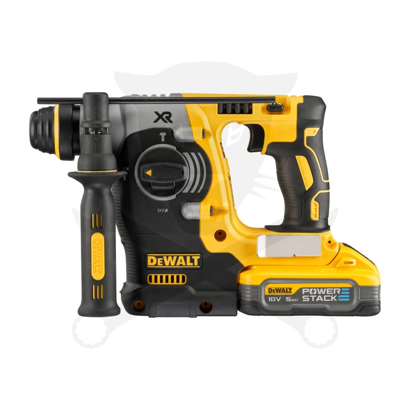 Fúró-vésőkalapács akkus 18V 2.1J 2db 5.0Ah -POWERSTACK- DeWalt