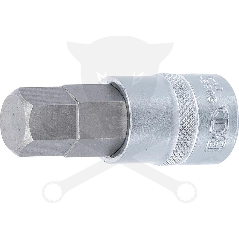 Rátűzőkulcs - crowa+bit 1/2" imbusz 18 x 70 mm BGS