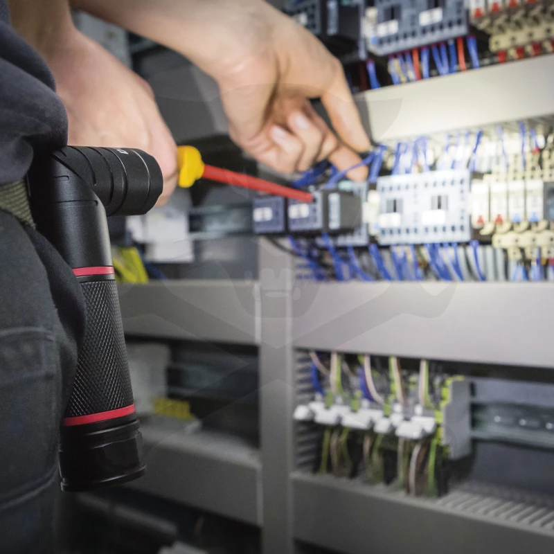 Szerelőlámpa (Zseblámpa) hajlítható, lézer, UV - 280 lm 3xAAA SB 246 70