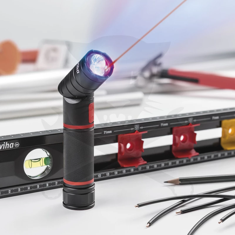 Szerelőlámpa (Zseblámpa) hajlítható, lézer, UV - 280 lm 3xAAA SB 246 70