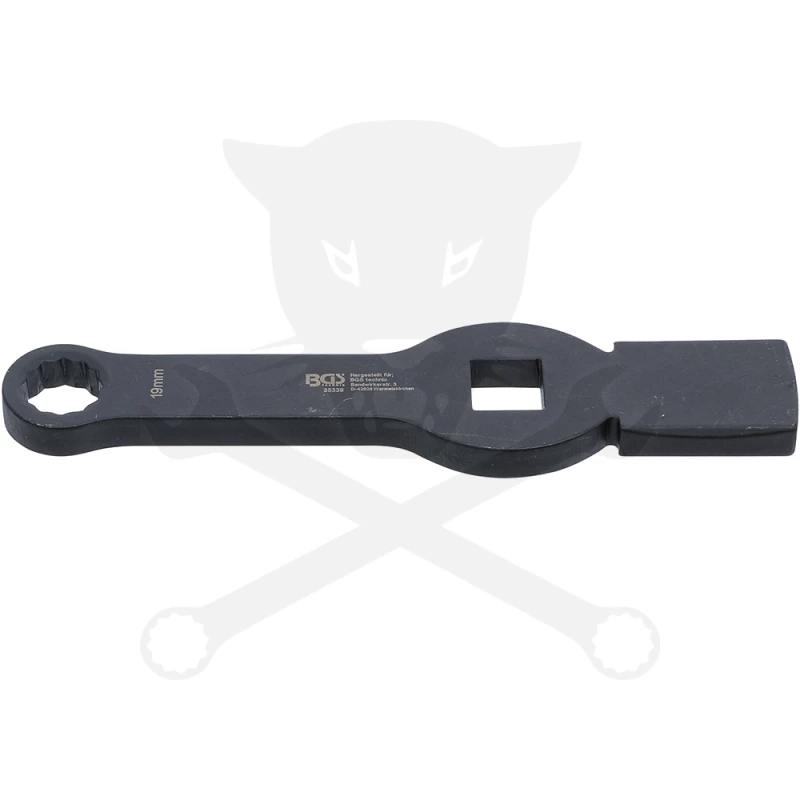 Féknyeregkulcs -TEHER- 19 mm üthető 12 lapú 3/4" - BGS