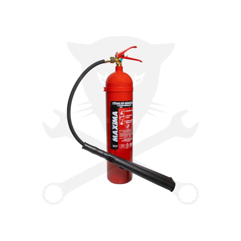 Széndioxiddal oltó CO2 5kg