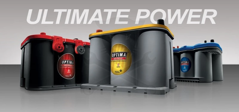 Akku OPTIMA RED TOP 12V 50Ah 815A Bal pozitív 254x172x173 mm