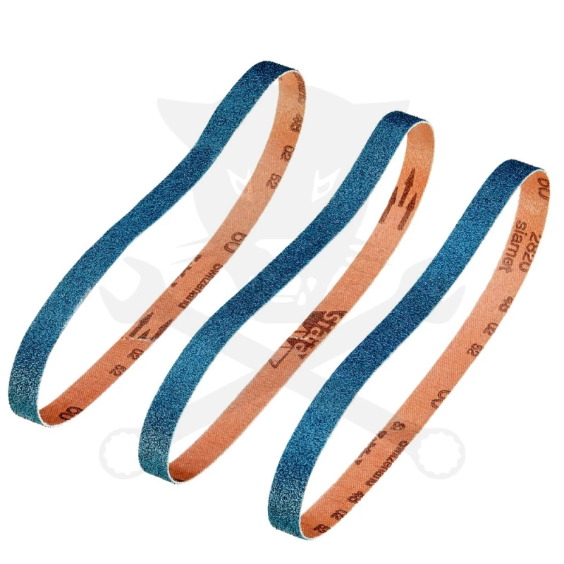 Csiszolószalag 13 x 455 mm 3 db / csomag K60 - Klingspor