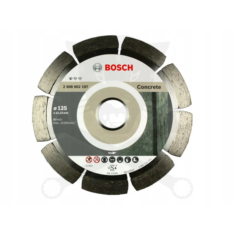 Vágókorong 125 mm Gyémánttárcsa beton - Bosch (2.608.602.197)