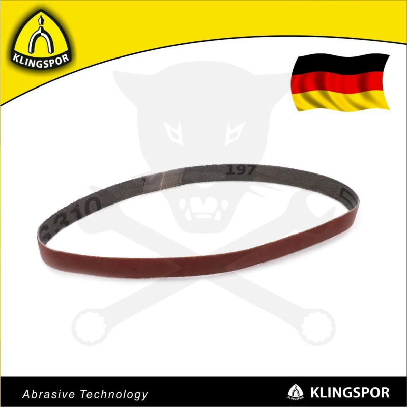 Csiszolószalag 10 x 330 mm - P 80 Klingspor