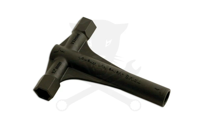 Szelep (TPMS) 4 utas TPMS anya és TPMS tömítés szerelő kéziszerszám