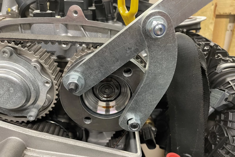 Vezérműtengely lánckerék tartó szerszám - VW 1.0L 1.5L Benzin - Laser