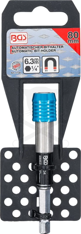 Bittartó - Mágneses 1/4", gyorskioldó - BGS