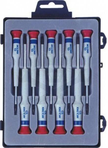 Csavarhúzó készlet, műszerész 8 db-os Torx T4 - T15 - King Tony