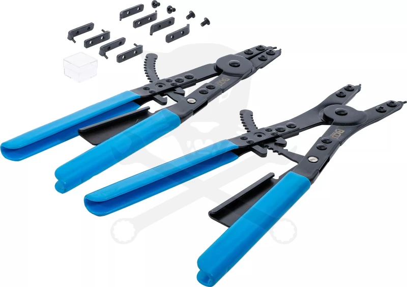 Fogó seeger készlet 400 mm külső-belső - cserélhető pofákkal