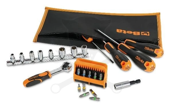 Karácsonyi szerszámkészlet ADVENTI KALENDÁRIUM 23 db-os - Beta