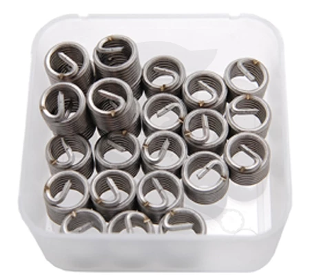 Menetjavító betét készlet M 5x0,8 - 25 db-os BGS