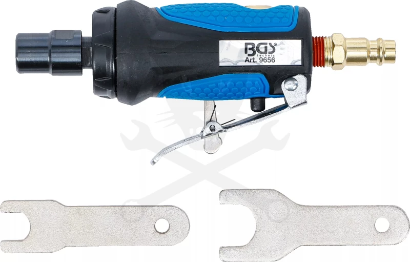 Levegős csiszológép - egyenes -Grinder- 1/4" - 120 mm 25000rpm - BGS