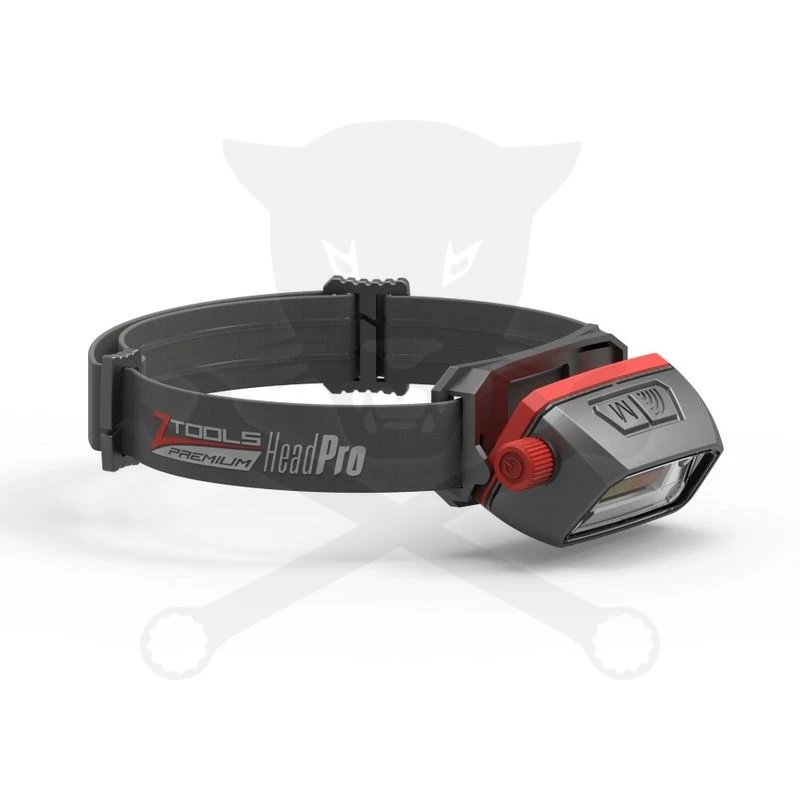 Szerelőlámpa - Fejlámpa LED COB ledes akkumulátoros, dönthető -