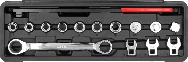 Ékszíjszerelő készlet hosszú 15 db-os (YT-0627)