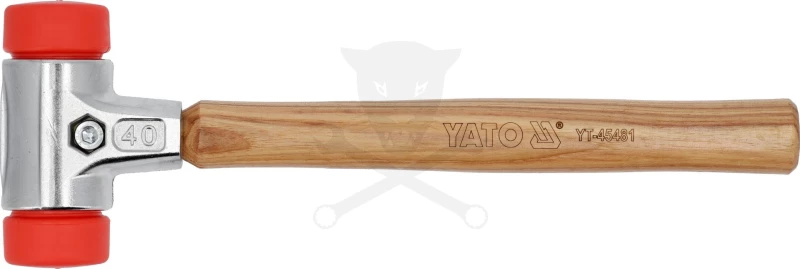 Kalapács műanyag UPE 40 mm cserélhető fejű