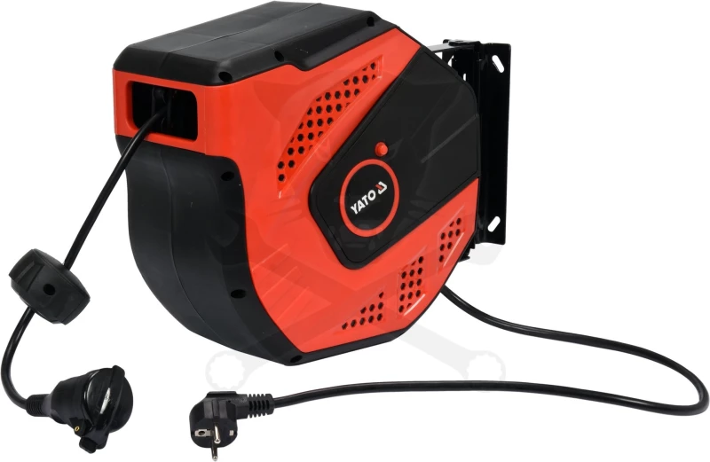 Kábeldob fali automatikus csévélődob 230V 20 +1 méter 3 x 1.5 mm2 -