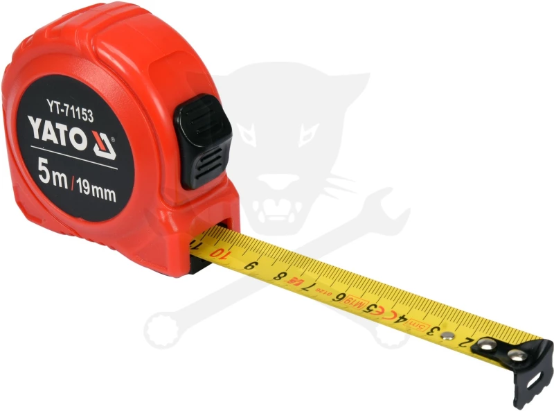 Mérőszalag 5 m x 19 mm - Yato