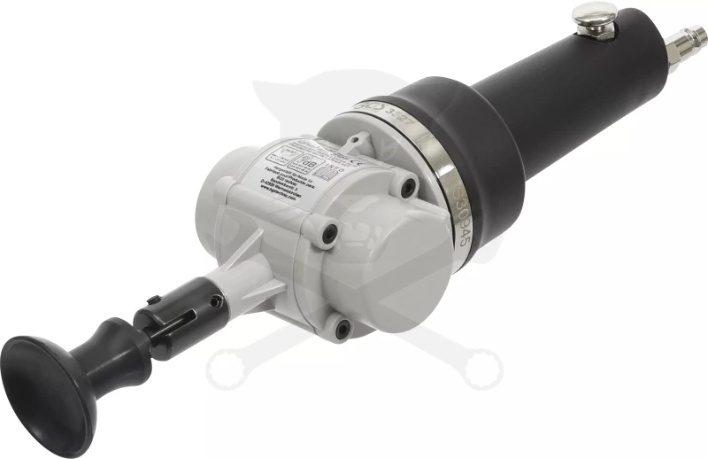 Szelepcsiszoló készlet levegős + 5 db gumifej - BGS