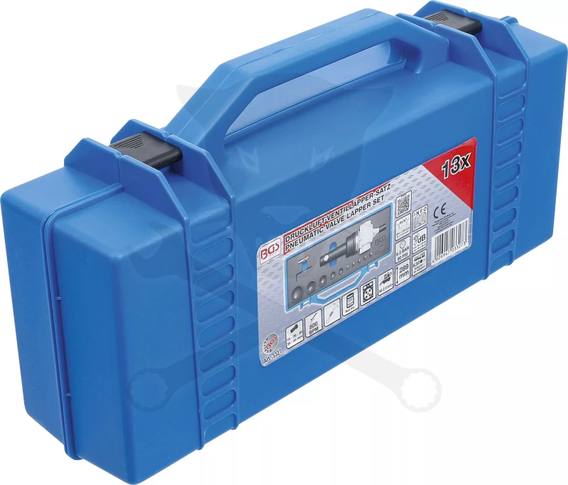 Szelepcsiszoló készlet levegős + 5 db gumifej - BGS