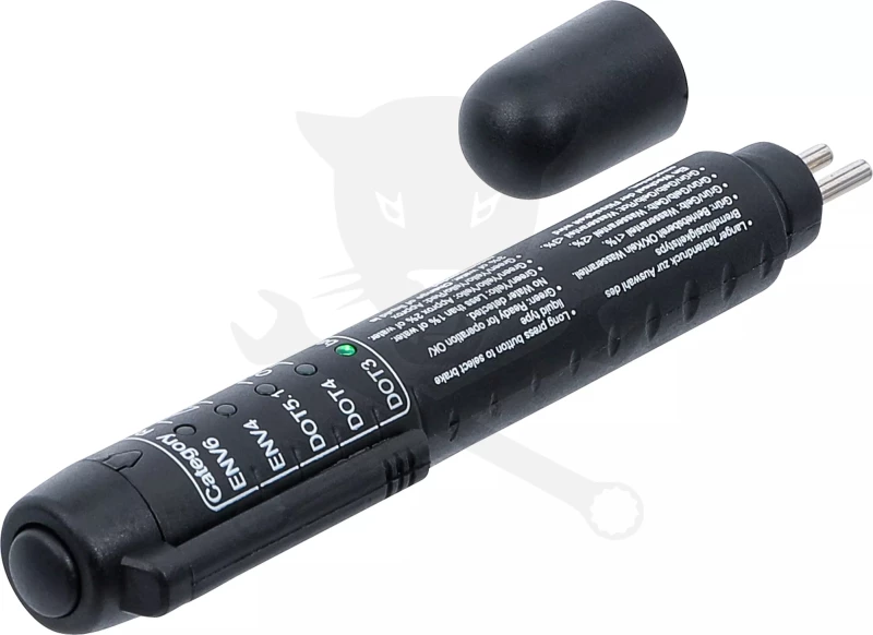 Fékolaj teszter 5 ledes profi DOT 3 - DOT 4 - DOT 5.1 - BGS