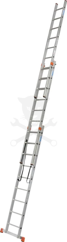 Létra ALU létrafokos sokcélú álló 3x 9 fokos - Krause Monto TRIBILO