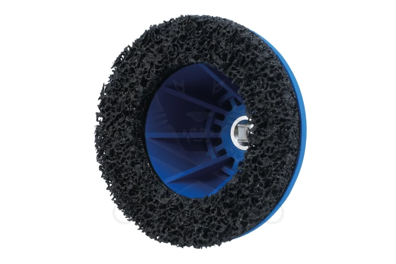 Tisztítókorong - négertárcsa befogó 150 x 90 mm + 1 db tárcsa - Laser