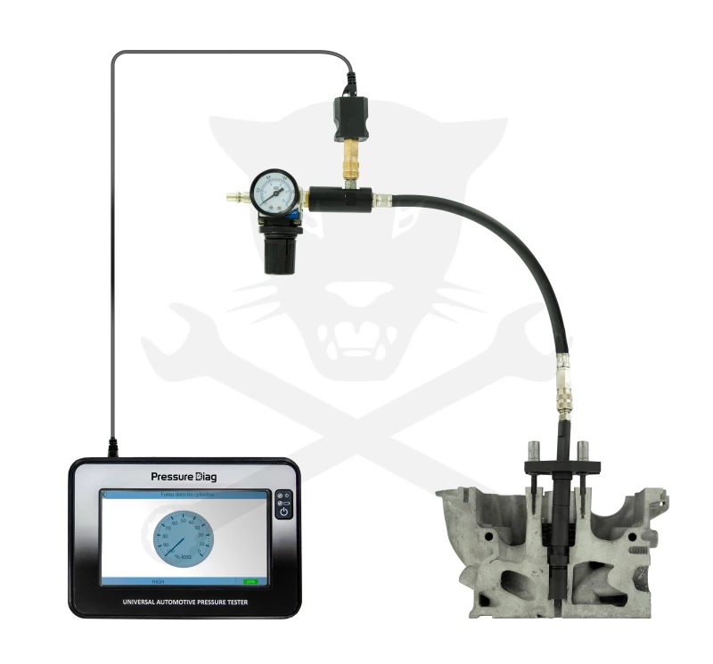 Nyomásteszter PressureDiag-hoz Adapter: Hengerfej szivárgás teszter