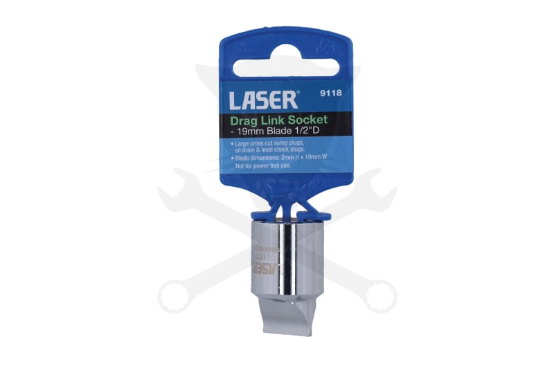 Crowafej 1/2" - Lapos csavarhúzó heggyel - 19 x 2 x 37 mm- Laser