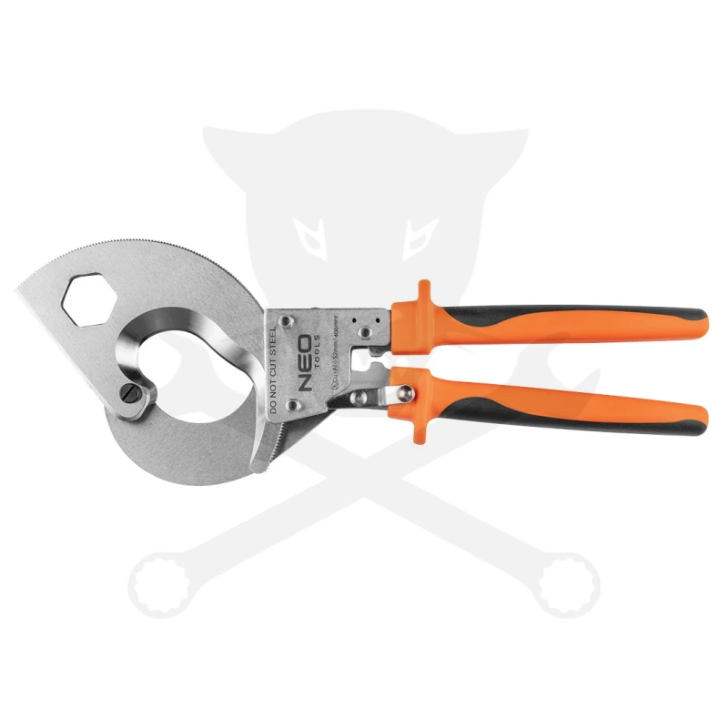 Kábelvágó olló, racsnis - 400 mm2 NEO