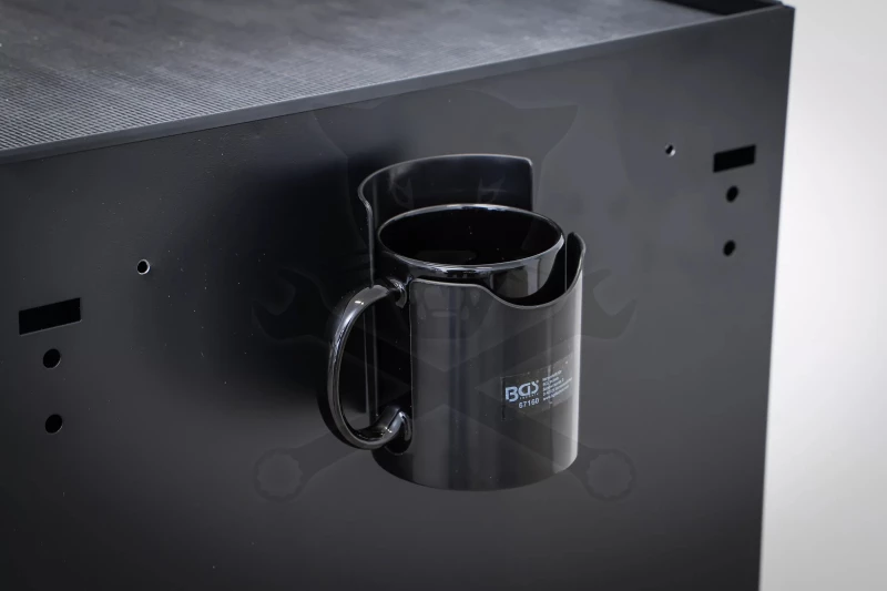 Mágneses pohártartó- és spraytartó - 88 x 188 mm univerzális - BGS