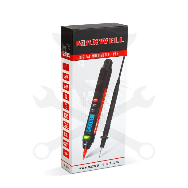 Multiméter, digitális toll DC 1000V / AC 700V