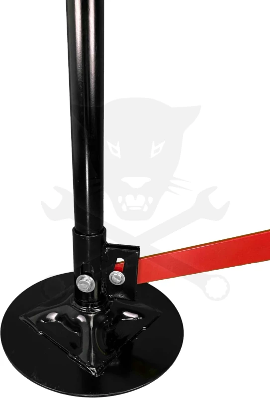 Váltótartó - magas alátámasztó bak - menetes orsóval 0,75 tonnás