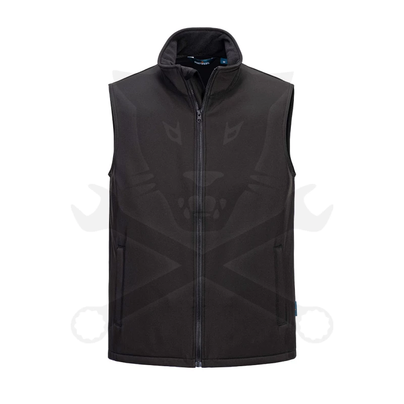 Mellény Softshell fekete M GILET - Portwest