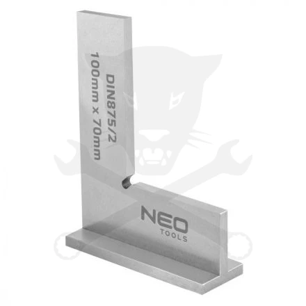 Derékszög talpas 100x70 mm NEO