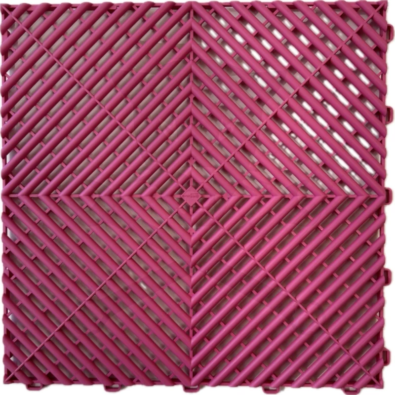 Műhelypadló - SwissDeck RibDeck Classic 33,3 x 33,3 cm - Candy Pink