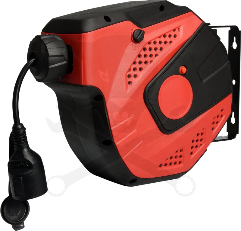 Kábeldob fali automatikus csévélődob 230V 10 +1 méter 3 x 1.5 mm2 -