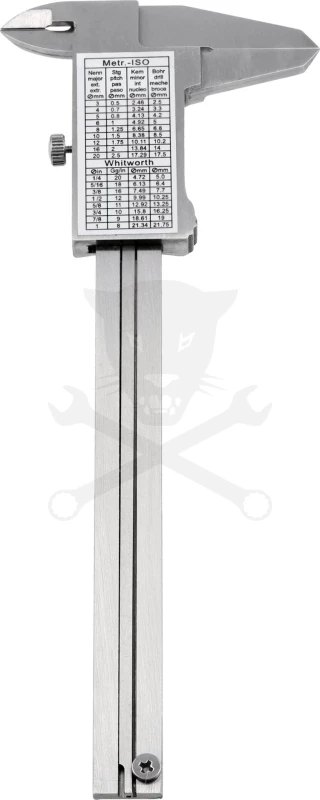 Tolómérő 100 mm - 0,05 mm - mélységmérővel - Yato