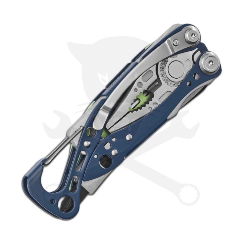 Multifunkciós szerszám Leatherman Skeletool CX Verdant