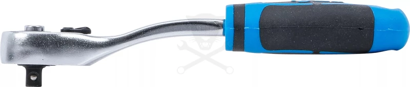 Crowa racsnis kulcs 1/4" 90 fogú, irányváltós - BGS